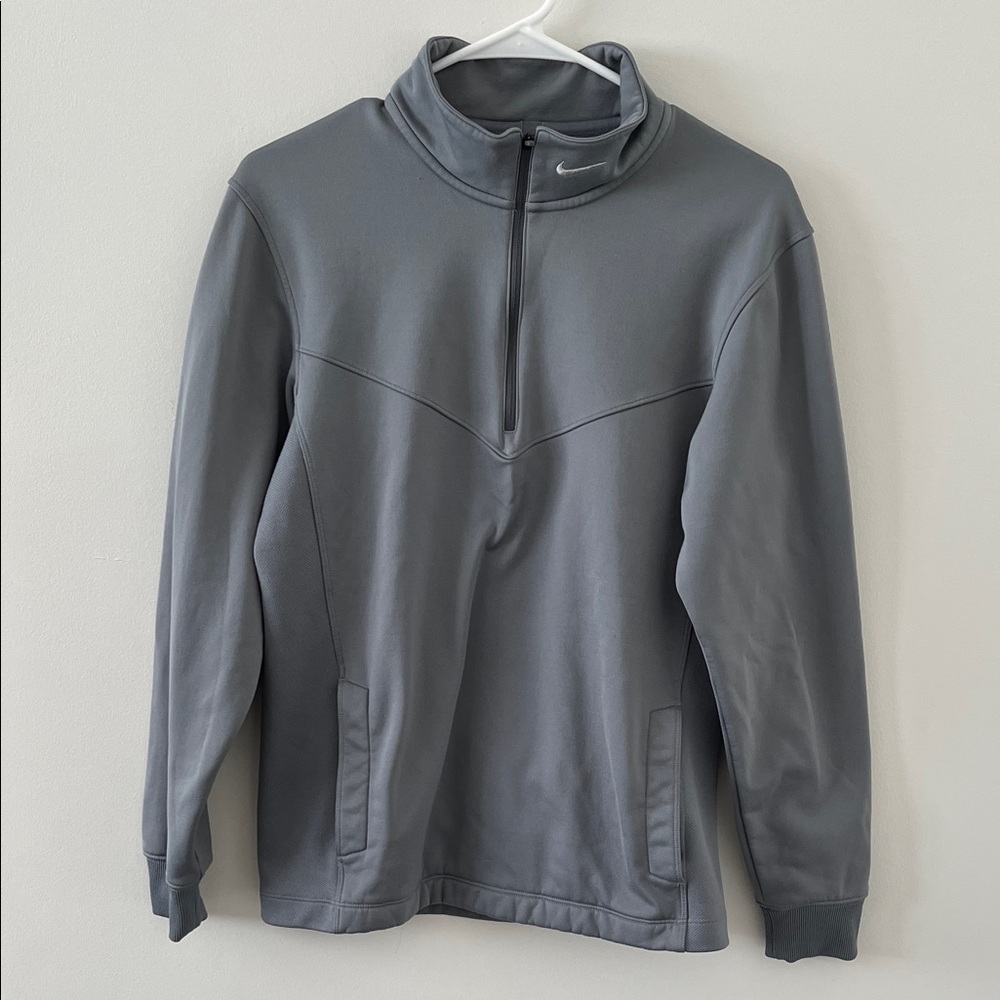 Nike Golf Gray Therma-Fit Pullover